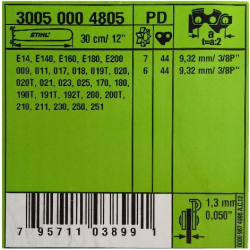 Chainsaw bar Stihl 30 cm...