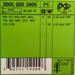 Sina drujba Stihl 35 cm...