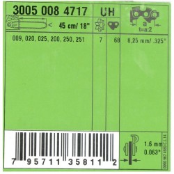 Chainsaw bar Stihl 45 cm...