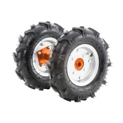 Rubber wheels set 500x8...